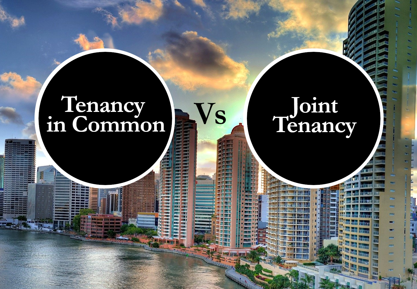 Joint tenancy vs tenancy in common